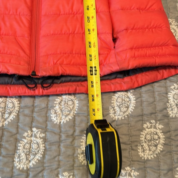 Women’s puffer vest. Tangerine. Large. - Picture 5 of 5